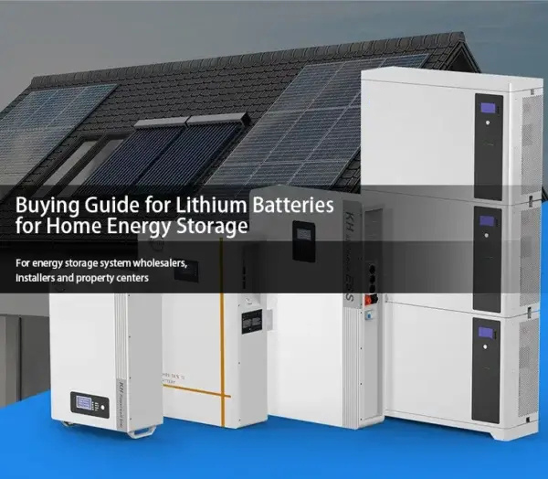 Buying Guide for Lithium Batteries for Home Energy Storage