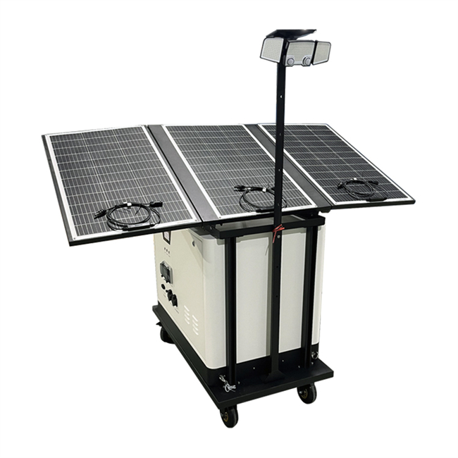 EK-HSLV Series Mobile Solar Lighting Vehicle